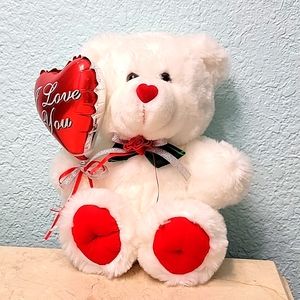 Stuffed Valentine's Day Bear